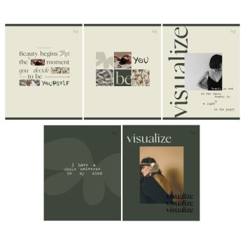 Тетрадь 40л., А5, линия BG 