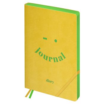 Ежедневник недатированный, B5, 136л., мягкий переплет, кожзам, BG 