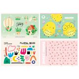 Альбом для рисования 16л., А4, на скрепке BG "Mix. Девочки" Альбом для рисования 16л., А4, на скрепке BG "Mix. Девочки"