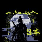 Мешок для обуви 1 отделение ArtSpace "The Lonely Samurai", 340*420мм, отражающая лента