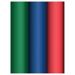 Упаковочная бумага глянц. 70*100см, MESHU "Новогодний цвет", 80г/м2, ассорти 3 дизайна