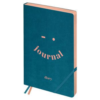 Ежедневник недатированный, B5, 136л., мягкий переплет, кожзам, BG 