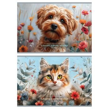 Альбом для рисования 32л., А4, на скрепке BG 