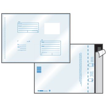 Пакет почтовый C4, UltraPac, 229*324мм, полиэтилен, отр. лента, 70мкм