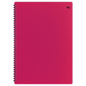 Тетрадь 80л., А4 клетка на гребне BG 