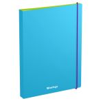 Папка с 60 вкладышами Berlingo "Raze" А4, 30мм, 600мкм, с внутр. карманом, голубая, софт-тач
