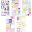 Набор бумажных наклеек MESHU 