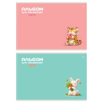 Альбом для рисования 32л., А4, на скрепке BG 