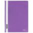 Папка-скоросшиватель пластик. СТАММ А4, 180мкм, фиолетовая с прозр. верхом