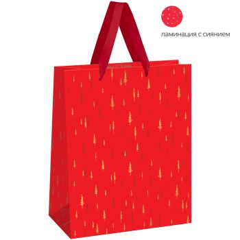 Пакет подарочный 26*32*12см MESHU 