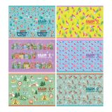 Альбом для рисования 12л., А5, на скрепке BG "Яркие дни"