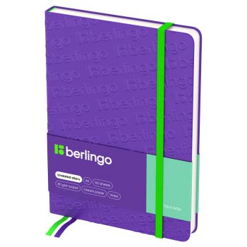 Ежедневник недатированный, А5, 160л., кожзам, Berlingo 