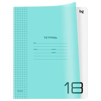 Тетрадь 18л., клетка BG 