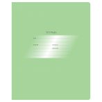 Тетрадь 12л., косая линия BG "Первоклассная", светло-зеленая