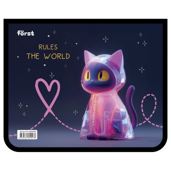 Папка для тетрадей 1 отделение, А5, Först  