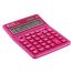 Калькулятор настольный Eleven SDC-444X-PK, 12 разрядов, двойное питание, 155*204*33мм, розовый