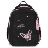 Ранец Berlingo Expert Next "Hello gorgeous" 37*28*15см, 2 отделения, 2 кармана, анатомическая спинка