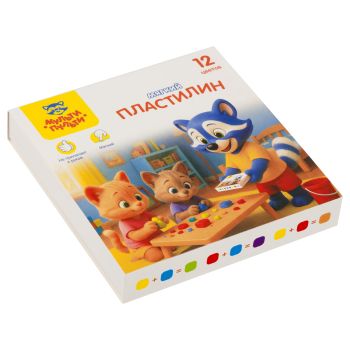 Пластилин Мульти-Пульти 