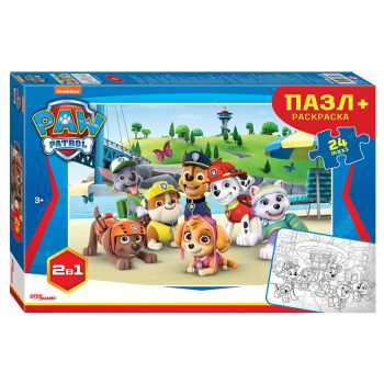 Пазл  24 эл. maxi Step Pazzle 