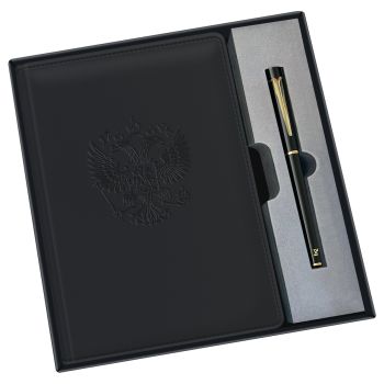 Ежедневник недатированный, А5, 136л., твердый переплет, кожзам, BG 