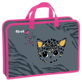 Папка с ручками 1 отделение, А4 Först 