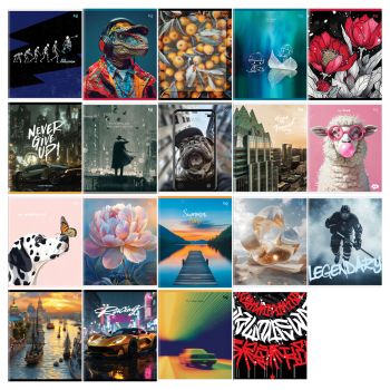 Тетрадь 48л., А5, клетка BG 