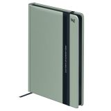 Ежедневник недатированный А5, 136л., 7БЦ, BG "Monochrome. Foliage", зеленый, soft touch, с резинкой