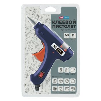 Клеевой пистолет ArtSpace, 20 Вт для стержня 7мм, блистер, выключатель