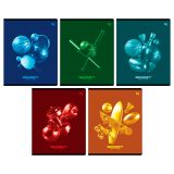 Тетрадь 48л., А5, клетка BG "Спорт", выб.лак