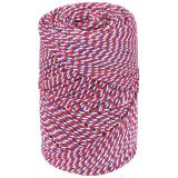 Нить для прошивки документов OfficeSpace, хлопчатобумажная, d1,4мм, 120м, триколор, сменный блок