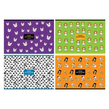 Альбом для рисования 40л., А4, на скрепке BG 