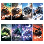 Блокнот А7 48л. на склейке BG "Жажда экстрима"