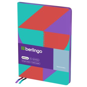 Записная книжка А5 80л., кожзам, Berlingo 