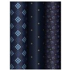 Упаковочная бумага глянц. 70*100см, MESHU "Графичный узор", 80 г/м2, ассорти, 3 дизайна