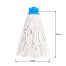Насадка МОП для швабры OfficeClean Professional, веревочная, крепл. еврорезьба, хлопок, ворс 27см, 140г, белая