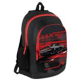 Рюкзак ArtSpace Classic "The Midnight Club", 45*30*16 см, 2 отделения, 2 кармана, PU покрытие, уплотн. спинка