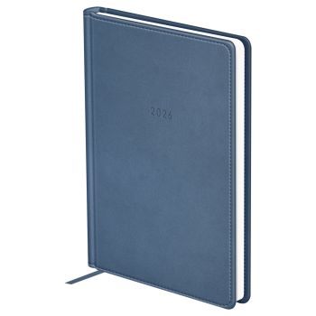 Ежедневник датированный 2026г., А5, 176л., твердый переплет, кожзам, BG 