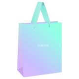 Пакет подарочный 18*23*10см MESHU "Bright gradient", фольга, матовая ламинация