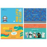 Альбом для рисования 16л., А4, на скрепке BG "Mix. Мальчики" Альбом для рисования 16л., А4, на скрепке BG "Mix. Мальчики"