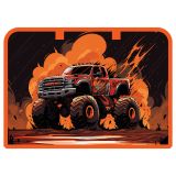 Папка с ручками А4 ArtSpace "Pickup truck", пластик, на молнии, 45мм