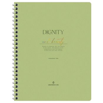 Тетрадь 80л., А5, клетка на гребне GreenwichLine 