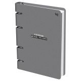 Тетрадь на кольцах А5, 120л., BG "Раньше было лучше", картон, матовая ламинация, выб. лак