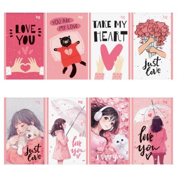 Блокнот А6 32л., на скрепке BG 