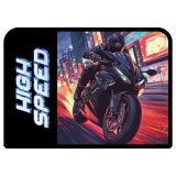 Папка для тетрадей 1 отделение, ArtSpace "High speed", А5, пластик, на молнии