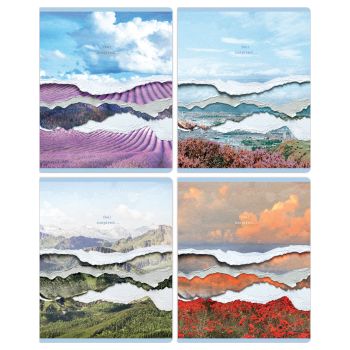 Тетрадь 48л., А5, клетка Greenwich Line 