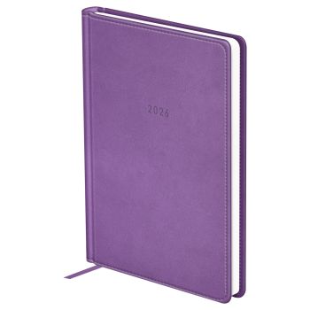 Ежедневник датированный 2026г., А5, 176л., твердый переплет, кожзам, BG 