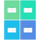 Тетрадь 12л., крупная клетка BG "Школьная", эконом