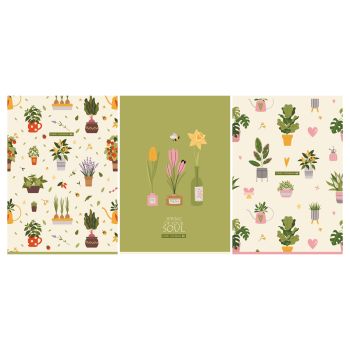 Тетрадь 80л., А4, клетка BG 