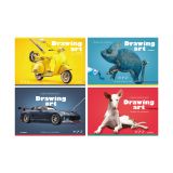 Альбом для рисования 16л., А4, на скрепке BG "Drawing art" Альбом для рисования 16л., А4, на скрепке BG "Drawing art"