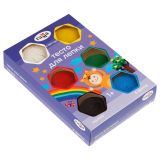 Тесто для лепки Гамма "Малыш", 06 цветов, 360г, картон. упаковка